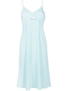 Alberta Ferretti платье с вырезом