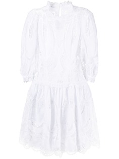 Alberta Ferretti кружевное платье