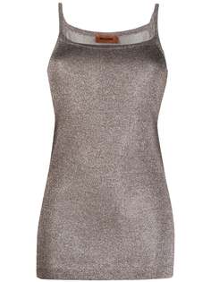 Missoni трикотажный топ с блестками