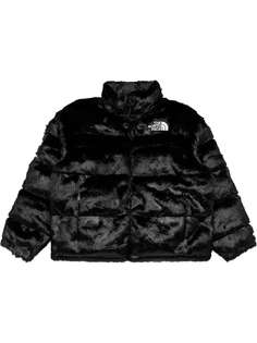 Supreme куртка из искусственного меха из коллаборации с The North Face