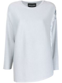 Emporio Armani топ с запахом