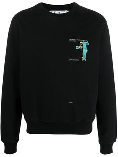 Off-White толстовка с логотипом Arrows
