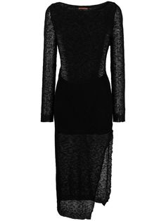 Missoni трикотажное платье миди