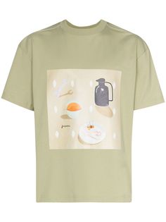Jacquemus футболка Le Tableau с круглым вырезом