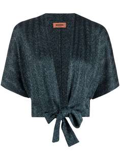 Missoni трикотажный топ с завязками
