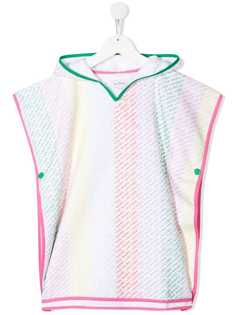 The Marc Jacobs Kids полотенце с капюшоном и логотипом