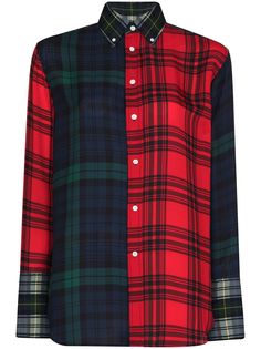 Polo Ralph Lauren рубашка в клетку с длинными рукавами