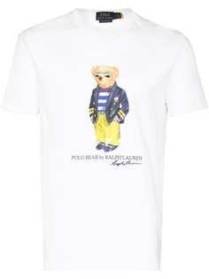 Polo Ralph Lauren футболка с короткими рукавами и принтом Teddy
