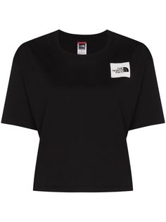 The North Face укороченная футболка с логотипом