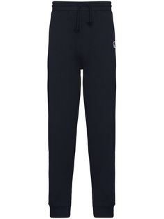 BOSS спортивные брюки с нашивкой-логотипом