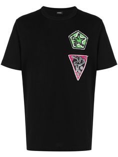 Diesel футболка с графичным принтом