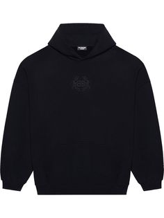 Balenciaga худи с вышитым логотипом