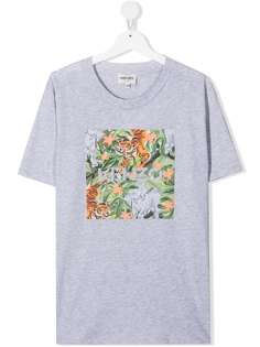 Kenzo Kids футболка с короткими рукавами и графичным принтом