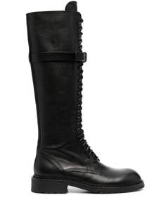 Ann Demeulemeester сапоги на шнуровке