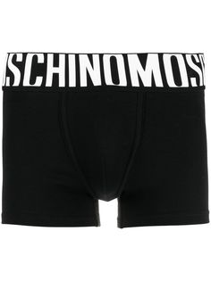 Moschino боксеры с логотипом на поясе