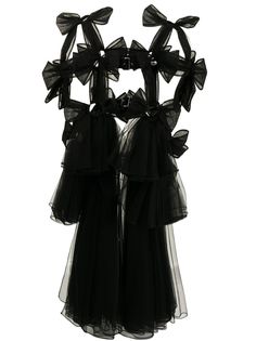 Comme Des Garçons Noir Kei Ninomiya портупея из тюля с бантами