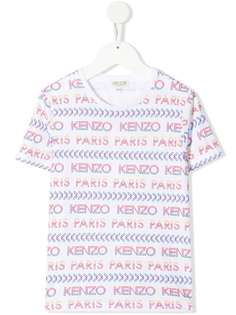 Kenzo Kids футболка с логотипом