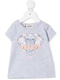 Kenzo Kids футболка с принтом