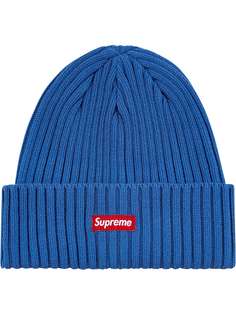 Supreme шапка бини в рубчик
