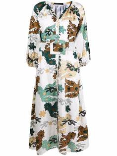 Samantha Sung платье-рубашка с абстрактным принтом