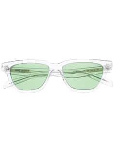 Saint Laurent Eyewear солнцезащитные очки SL462 в D-образной оправе