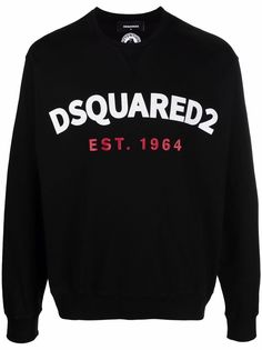 Dsquared2 толстовка с круглым вырезом и логотипом