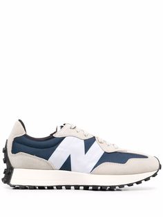 New Balance кроссовки со вставками и логотипом