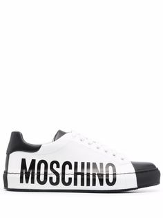 Moschino кроссовки с логотипом