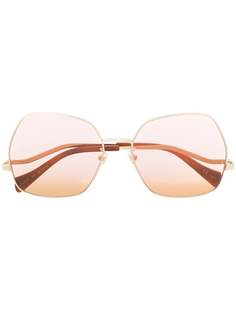 Gucci Eyewear массивные солнцезащитные очки с эффектом градиента