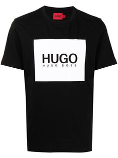 HUGO футболка с логотипом