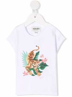 Kenzo Kids футболка с принтом Jungle Tiger