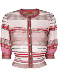 Missoni трикотажный топ в горизонтальную полоску