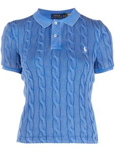 Polo Ralph Lauren рубашка поло фактурной вязки