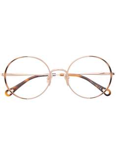 Chloé Eyewear очки в круглой оправе черепаховой расцветки
