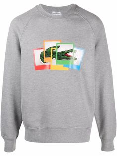 Lacoste толстовка с логотипом