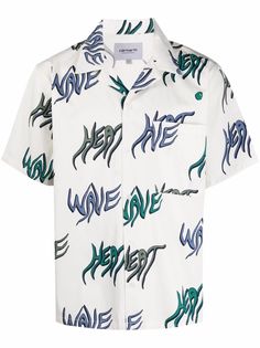 Carhartt WIP рубашка Heat Wave с короткими рукавами