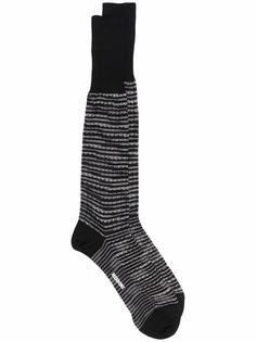 Missoni носки в технике кроше с логотипом