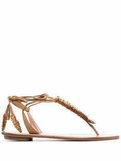Aquazzura сандалии Isla с завязками на щиколотке