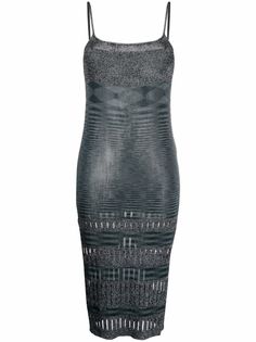 Missoni платье с эффектом металлик