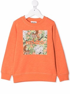 Kenzo Kids толстовка с логотипом