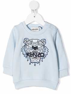Kenzo Kids толстовка с вышитым логотипом