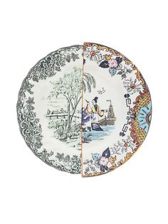 Seletti обеденная тарелка Ipazia смешанного дизайна