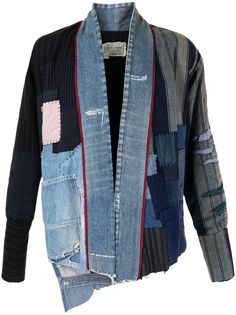 Greg Lauren куртка в технике пэчворк