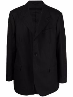 Raf Simons однобортный пиджак свободного кроя