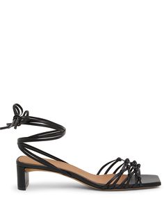 Mansur Gavriel босоножки Mignon на низком каблуке