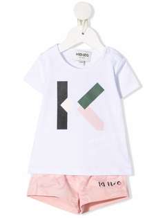 Kenzo Kids спортивный костюм с логотипом