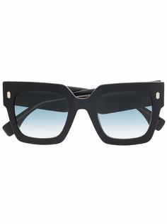 Fendi Eyewear солнцезащитные очки Roma в квадратной оправе