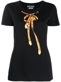 Boutique Moschino футболка с принтом