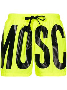 Moschino плавки-шорты с логотипом