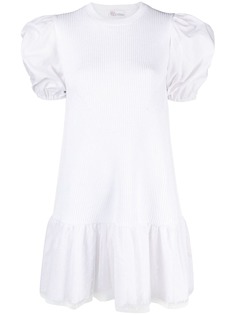 RED Valentino платье с объемными рукавами